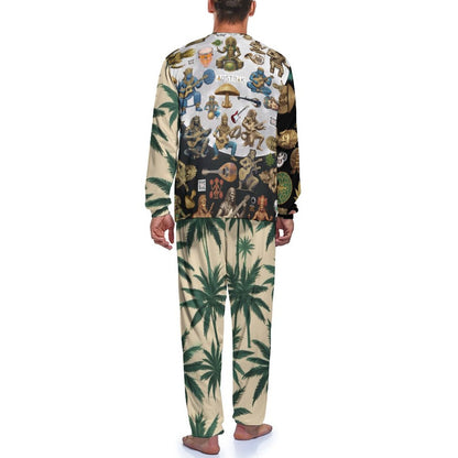 180gsm Men's Loungewear Set JJ1201 (All-Over Printing)