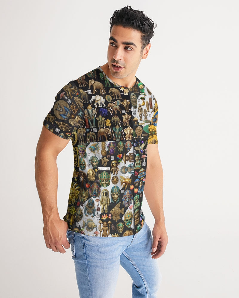 Abstraknyc Men's All-Over Print Tee