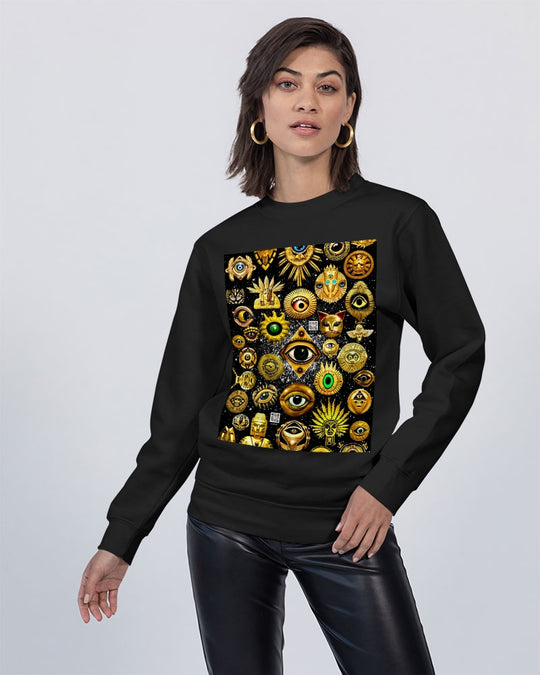 Diversified Abstrak Unisex Premium Crewneck Sweatshirt | Lane Seven