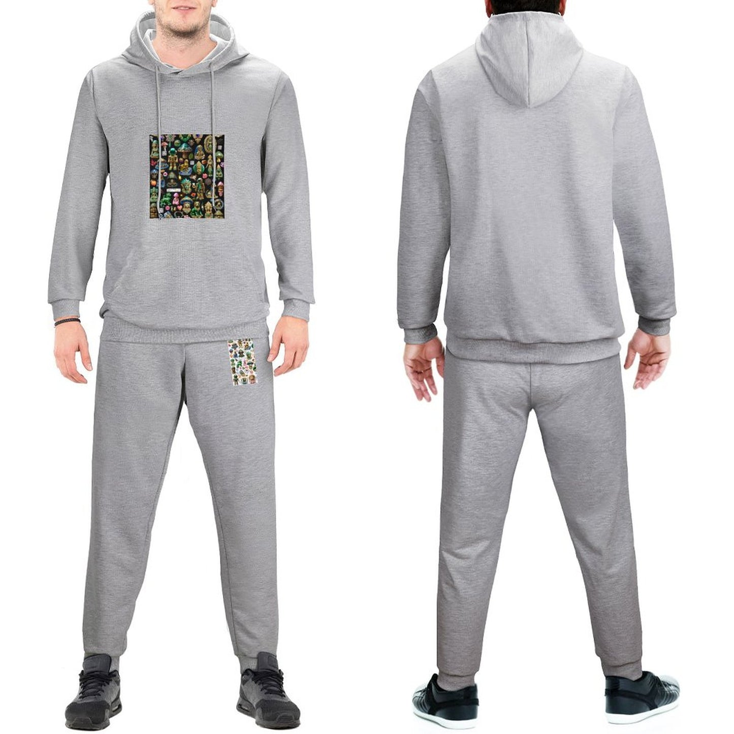 DTF Hoodie and Sweatpants Set