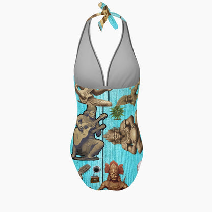 1043. Women's One-Piece Swimsuit