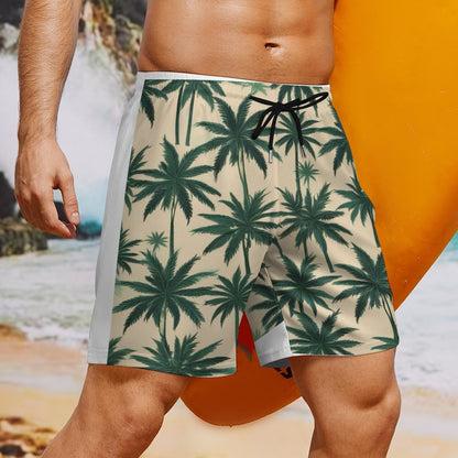 Men's Beach Shorts with 4 Pockets