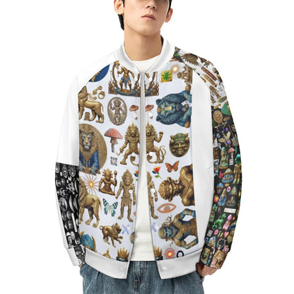 Men's Baseball Jacket (All-Over Printing)