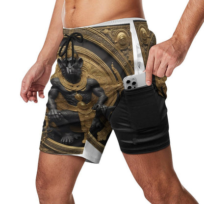 Men's Beach Shorts with 4 Pockets