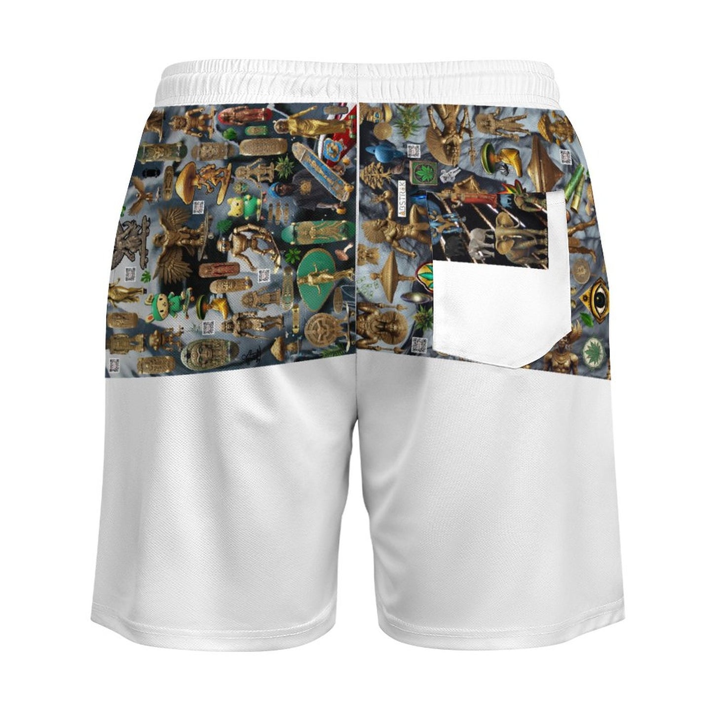 Men's Hawaiian shorts with 4 Pockets