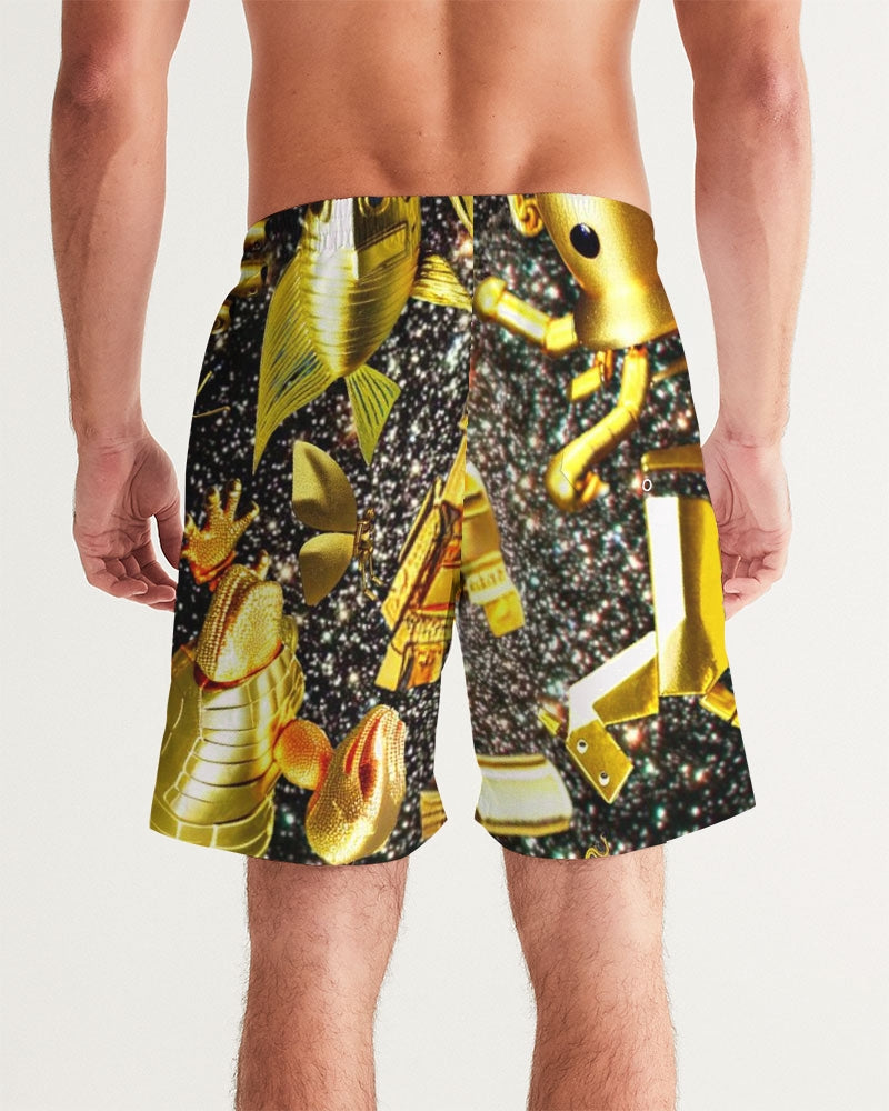 Evil Eye Abtrak Men's All-Over Print Swim Trunk