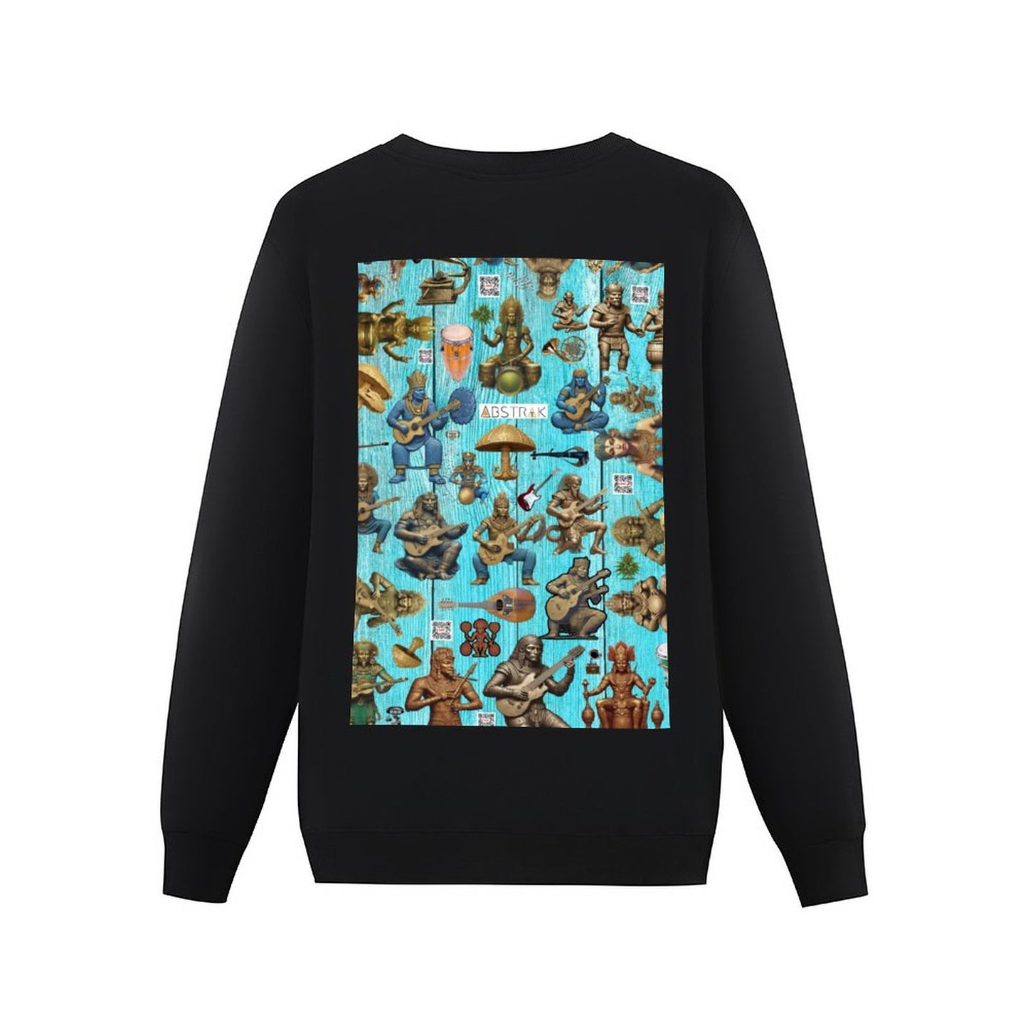 DTG 260gsm Back Print Sweatshirt for Men (Back Printing)