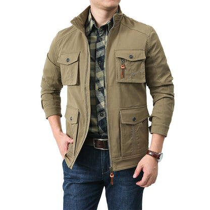 Fashion Work Clothes Men's Leisure Windproof Jacket