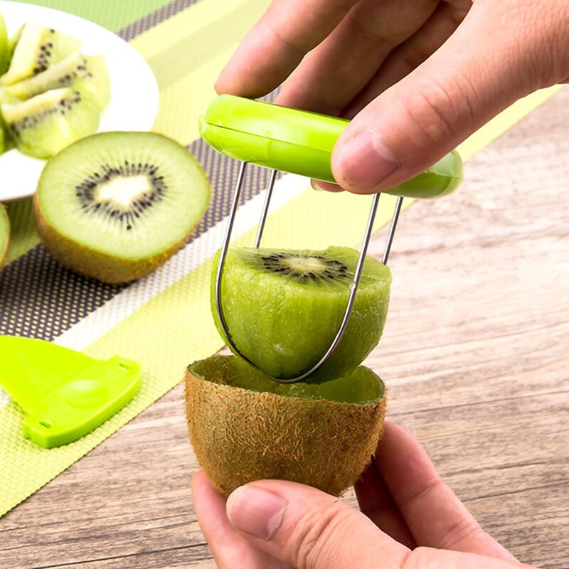 Kiwi Cutter Kitchen Detachable Creative Fruit Peeler Salad Cooking Tools