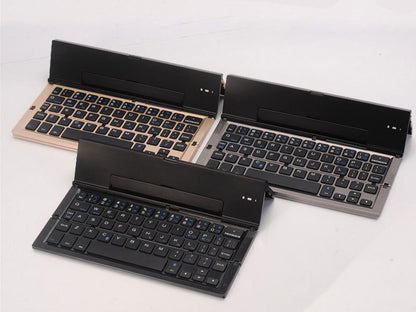 Folding ultra-thin Bluetooth keyboard