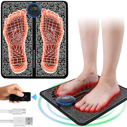 Foot Massager Rechargeable Massage Mat Foot Relaxation Pads Electric Foot Massage Tool To Relax Sore Feet Home Health Care