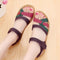 Sandals for women with soft soles middle-aged flat shoes middle-aged and elderly women's shoes plus size elderly sandals anti sl