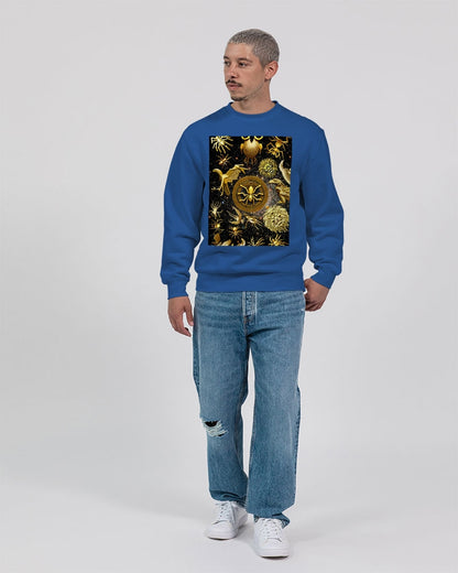 Mixed Abstract Design Unisex Premium Crewneck Sweatshirt | Lane Seven