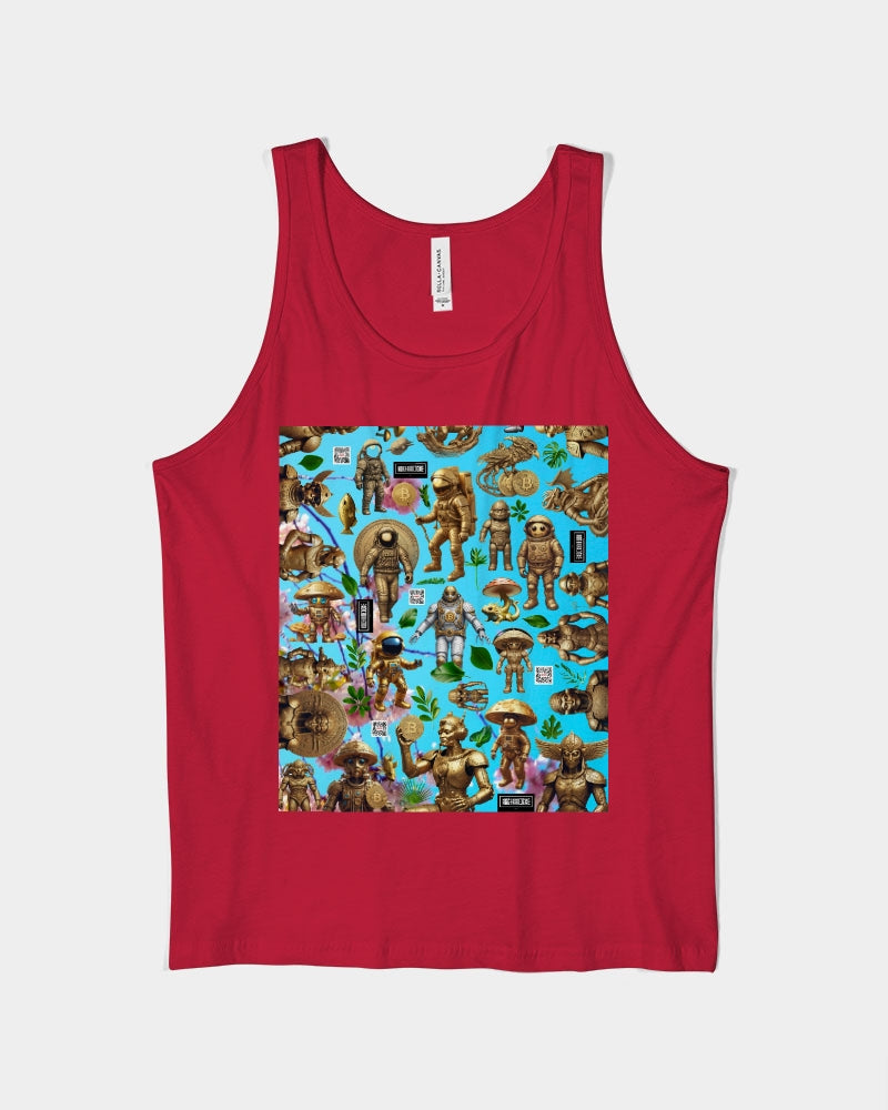 Ancient Abstrak Collection Unisex Jersey Tank | Bella + Canvas