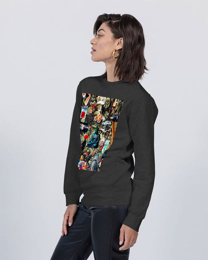 Trendy Abstrak Pattern Unisex Premium Crewneck Sweatshirt | Lane Seven