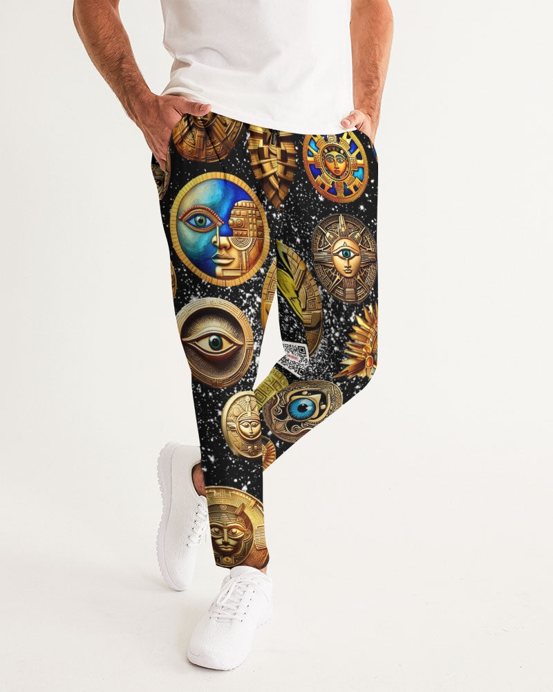 Evil Eye Abtrak Men's All-Over Print Joggers