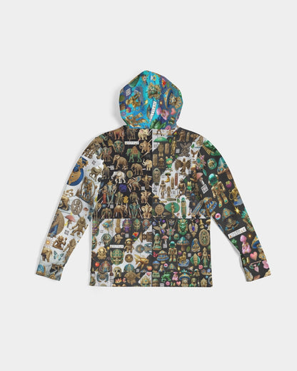 Abstraknyc Men's All-Over Print Hoodie