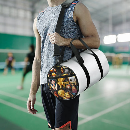 Cylindrical Gym Bag Q006