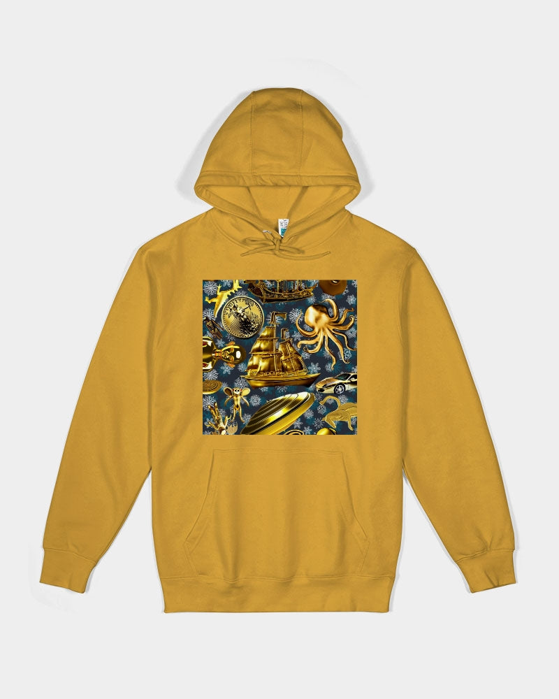 Outer Space Abstrak Unisex Premium Pullover Hoodie | Lane Seven