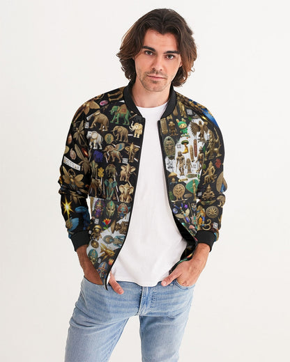 Abstraknyc Men's All-Over Print Bomber Jacket