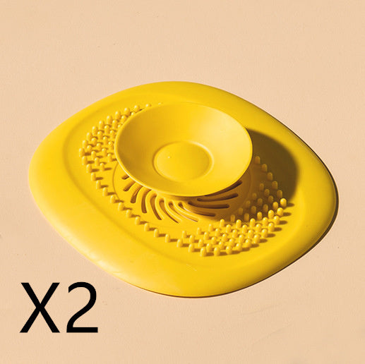 Bathroom Washbasin Drain Hair Catcher Kitchen Sewer Nausea Deodorant Deodorant Cover Seal Insect-proof Sink Floor Drain Cover