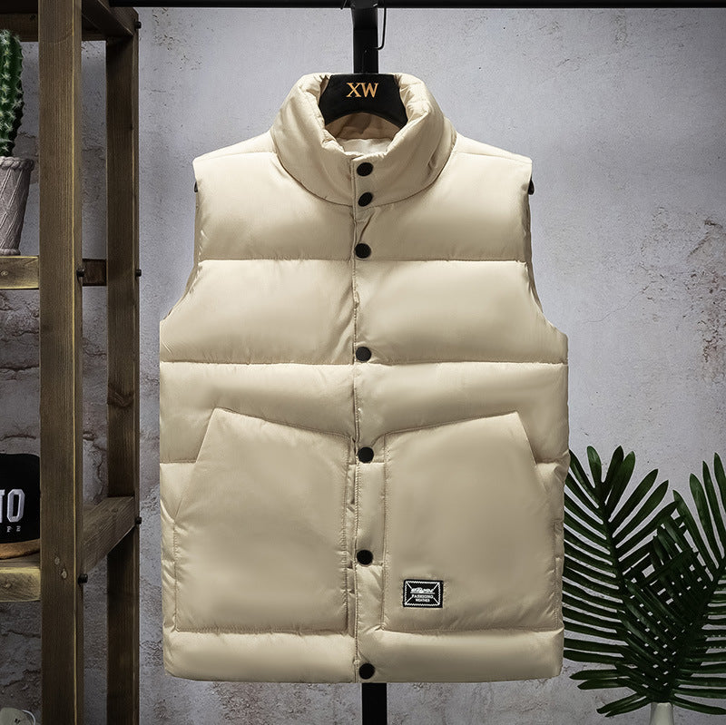 Warm Thick Waistcoat Youth Casual Vest Jacket