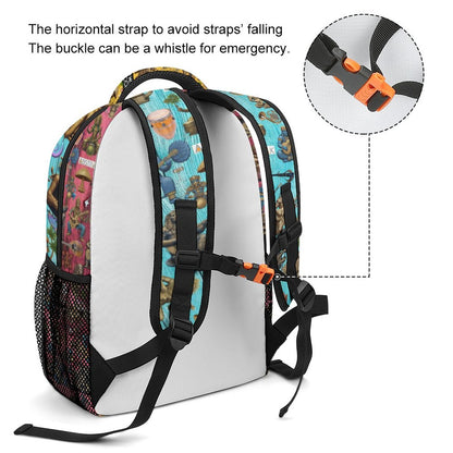 Children's School Backpack A012 (8 Sites)