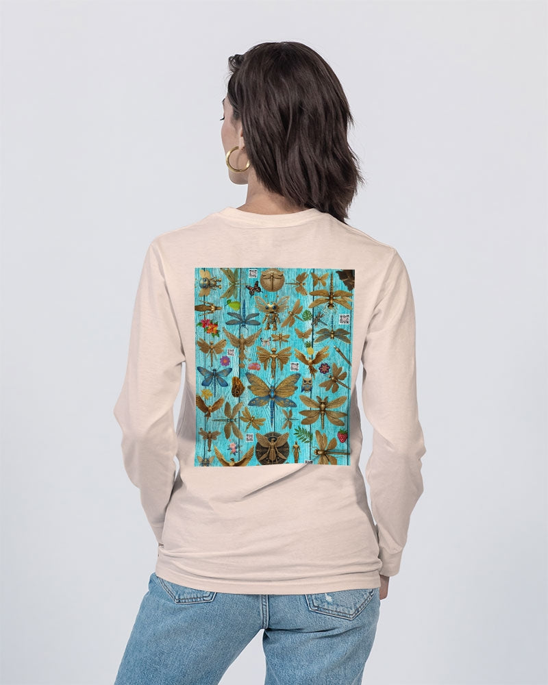 Abstrak dragonfly Unisex Long Sleeve Tee | Lane Seven