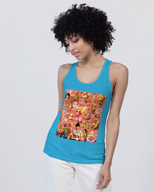 Womens Abstrak Unisex Jersey Tank | Bella + Canvas