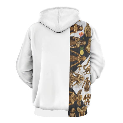 230gsm Men's Cool Hoodie with Double-layer Cap (All-Over Printing)