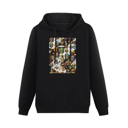 DTG 255gsm Men's Pocket Hoodie (Front Printing)