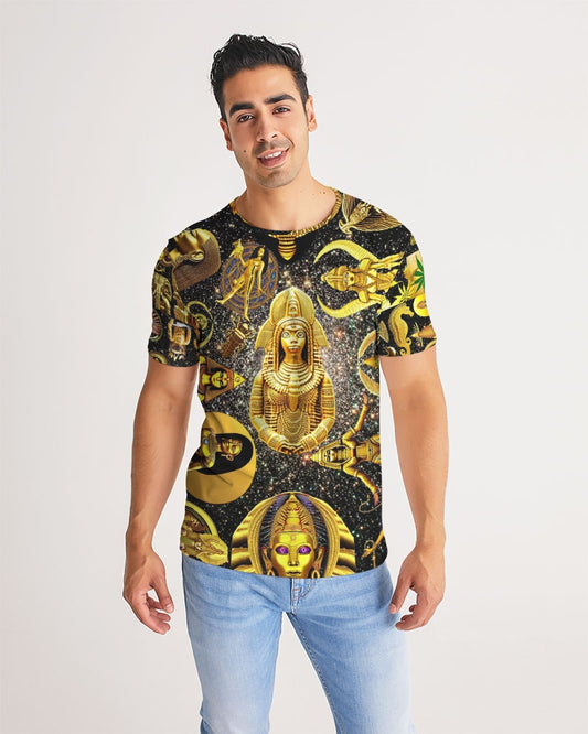 Ancient Abstrak Men's All-Over Print Tee