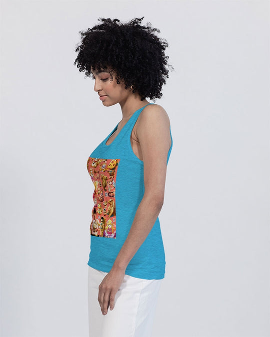 Womens Abstrak Unisex Jersey Tank | Bella + Canvas