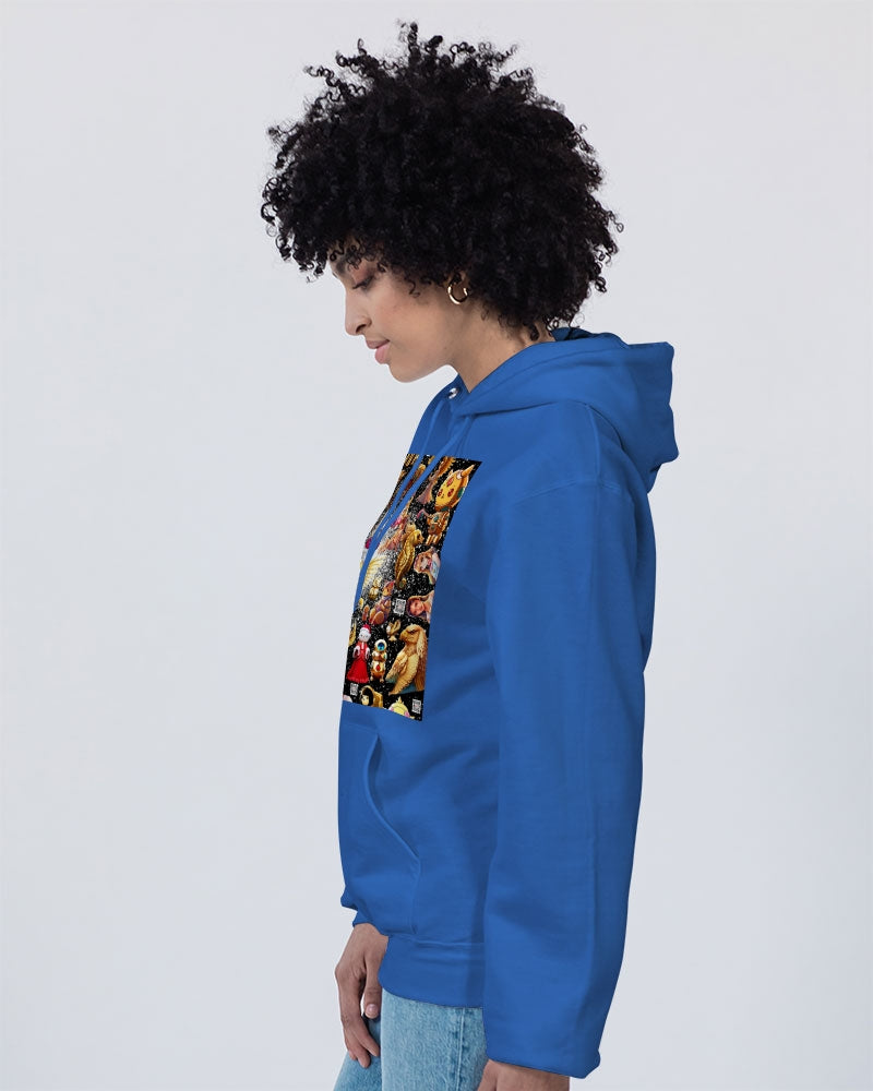 Womens Abstrak Unisex Hoodie | Champion