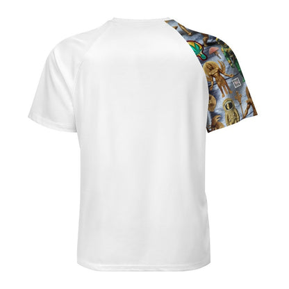 Short Sleeve Men's Raglan T-shirt DT36 (All-Over Printing)