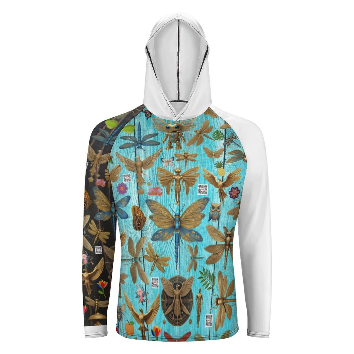 Men's Long Sleeve Hoodie NZ145 (All-Over Printing)