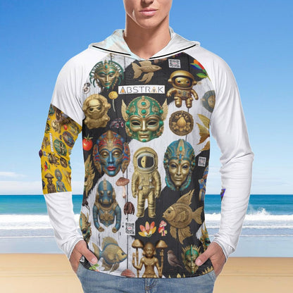 Men's Long Sleeve Hoodie NZ145 (All-Over Printing)