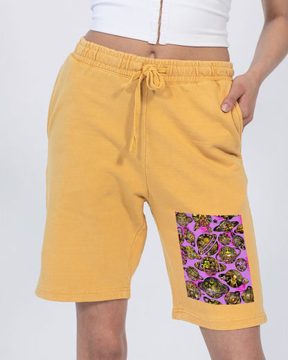 Ancient Abtsrak Unisex Vintage Shorts | Lane Seven