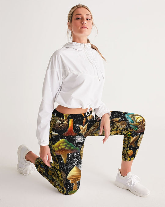 Nature Abstrak Women's All-Over Print Track Pants