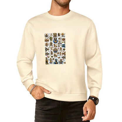 DTF 250gsm Cotton Men's Sweatshirt (Front Printing)