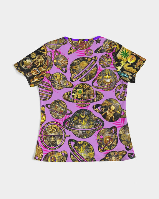 Ancient Abtsrak Women's All-Over Print Tee