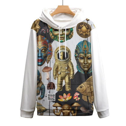 230gsm Men's Cool Hoodie with Double-layer Cap (All-Over Printing)