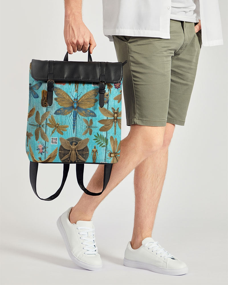 Abstrak dragonfly Casual Flap Backpack