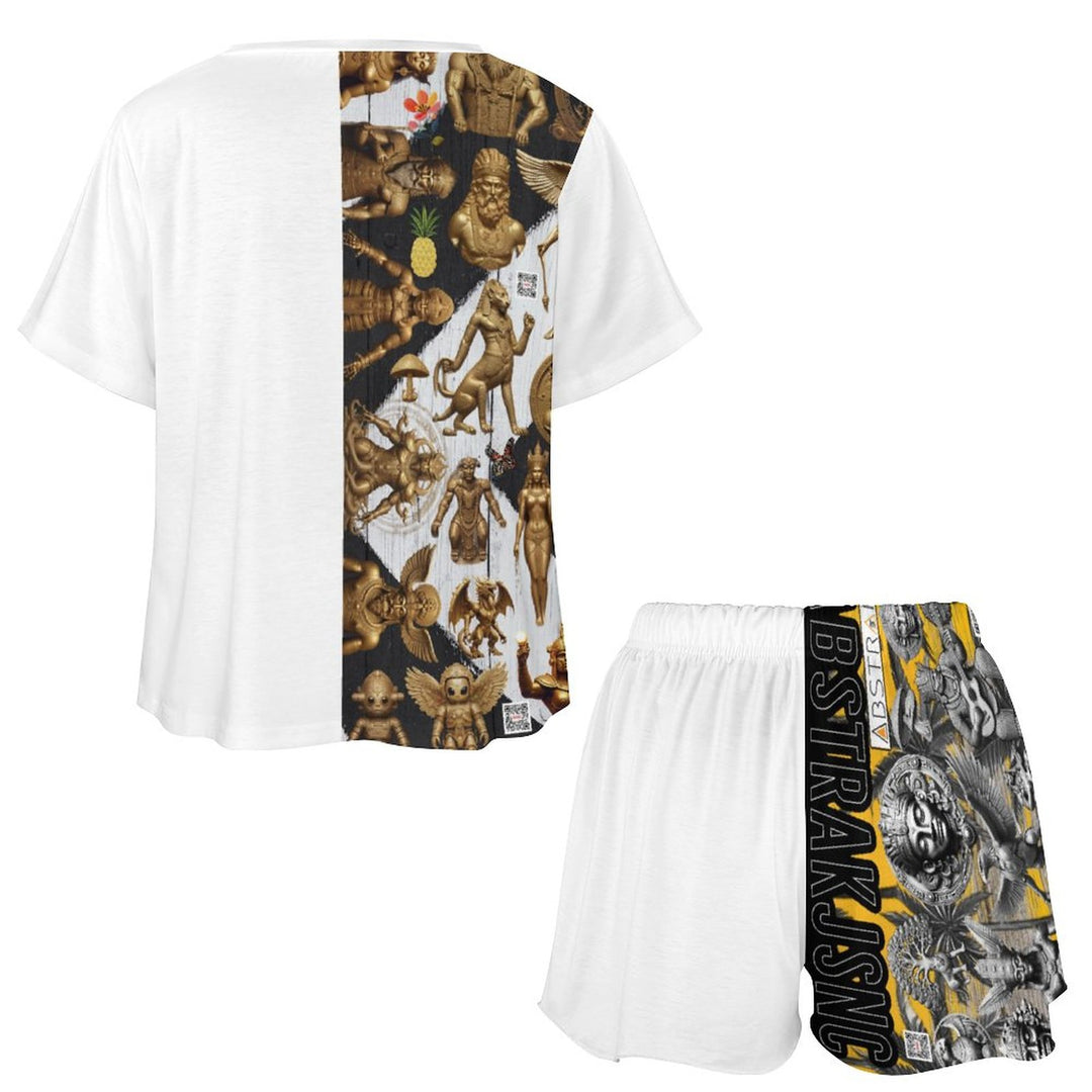 Short Sleeve Loungewear Set UTZ (All-Over Printing)