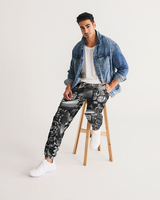 Matrix Vison Men's All-Over Print Track Pants