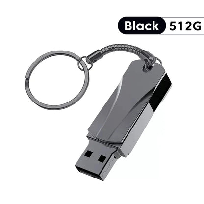 2022 New Mini Portable SSD Hard Drive 3.1 High-speed Flash Drive 512G USB PEN DRIVE External Flash Memory For Laptop Desktop