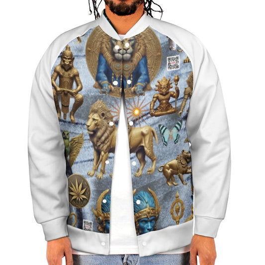 Men's Baseball Jacket (All-Over Printing)