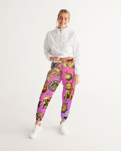 4 Annunaki Abstrak Collection Women's All-Over Print Track Pants