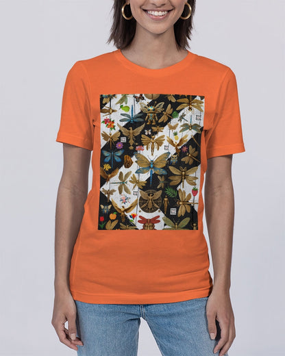 Abstrak dragonfly Unisex Jersey Tee | Bella + Canvas