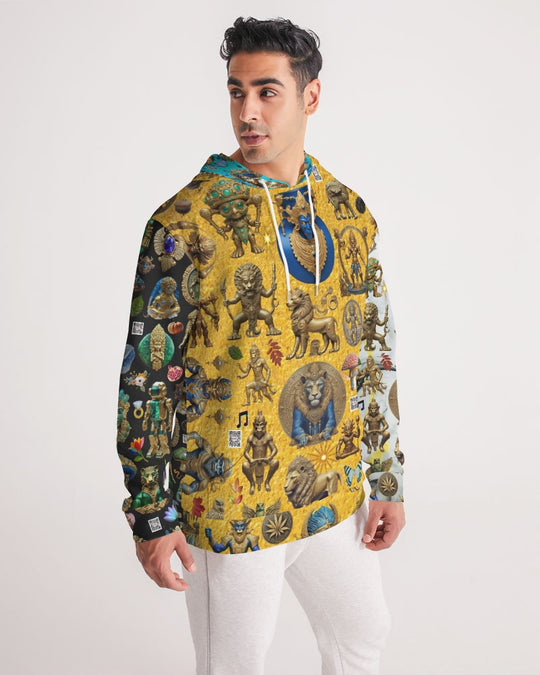 Abstraknyc Men's All-Over Print Hoodie